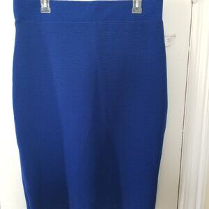 Olivia Blu Women’s Pull-on Skirt Cobalt Blue size 1X NWT
